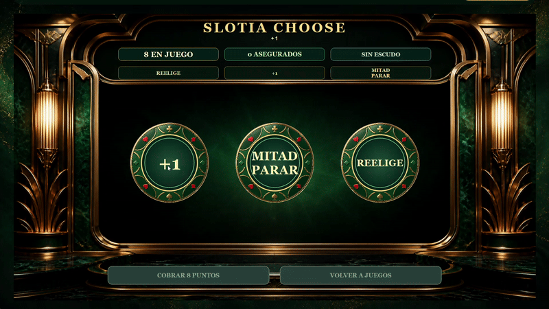 Demostración animada del juego Slotia Choose