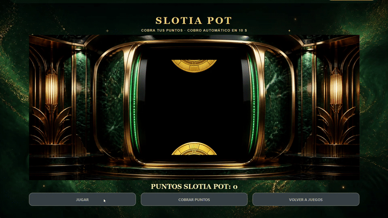 Demostración animada del juego Slotia Pot